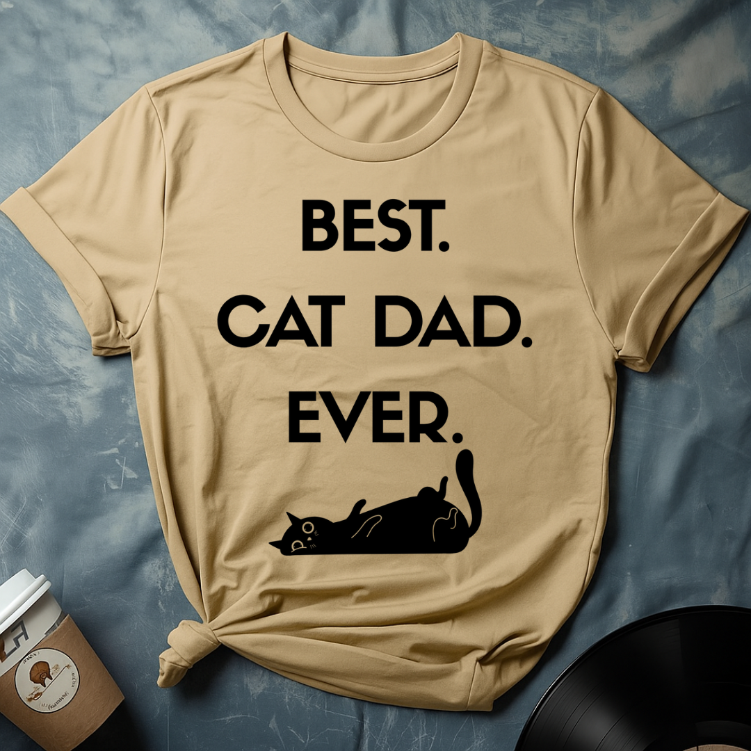 BEST CAT DAD EVER T-Shirt