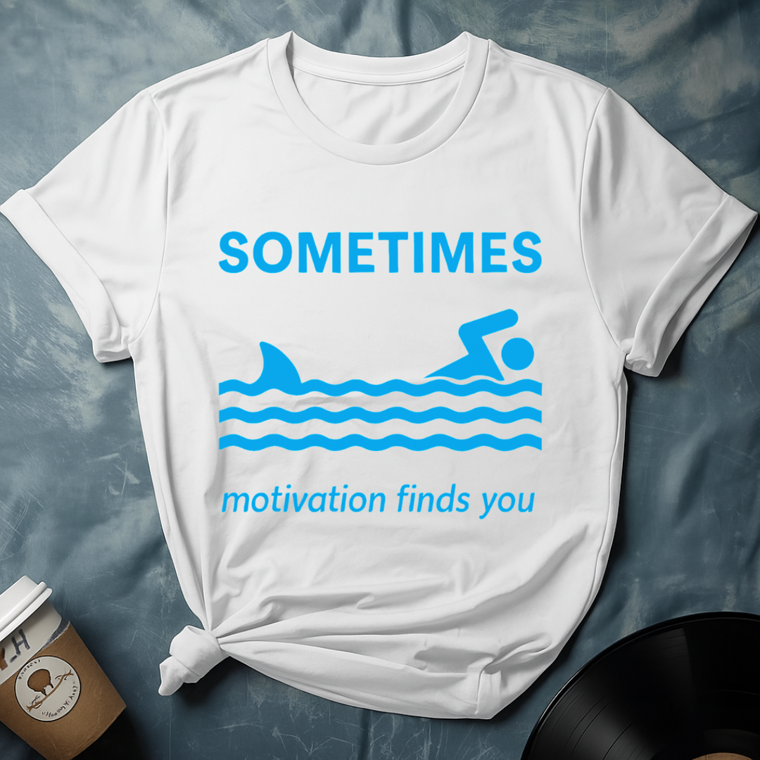 Sometimes Motivation Finds You T-Shirt