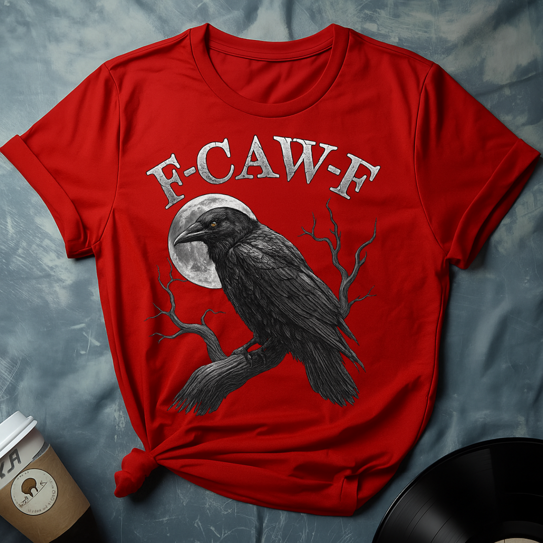 Funny F-CAW-F Crow T-Shirt