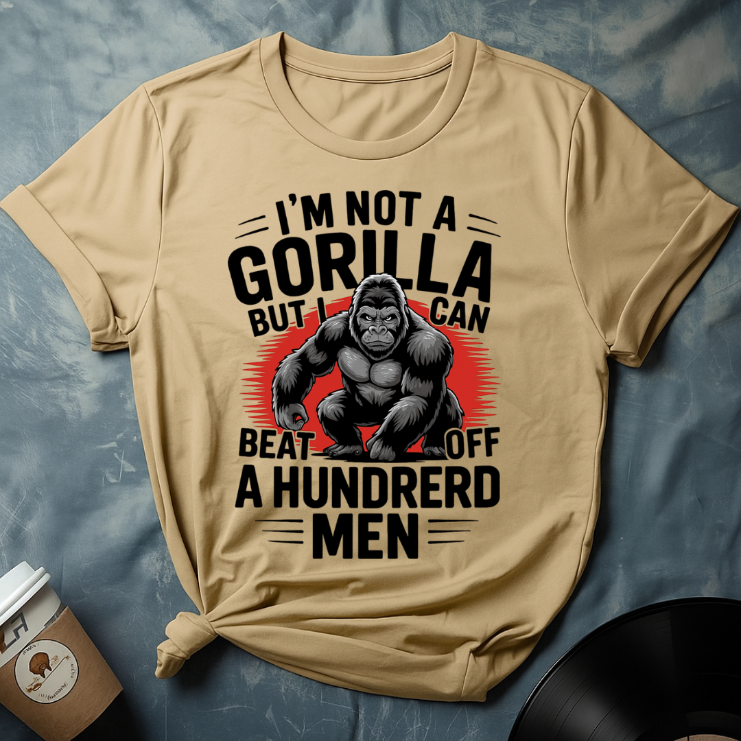 Gorilla Beats 100 Men T-Shirt