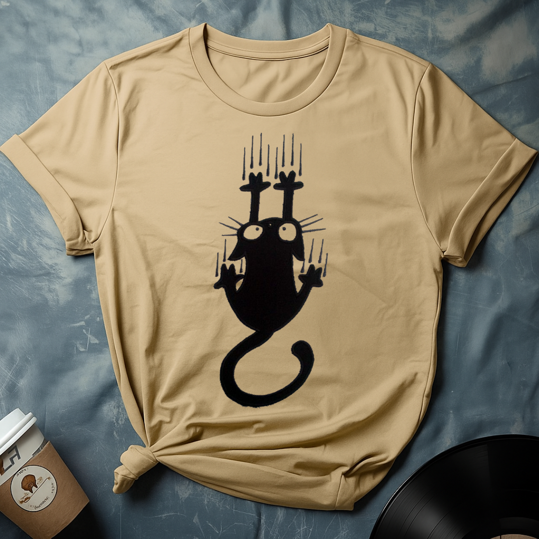 Clinging Cat T-Shirt