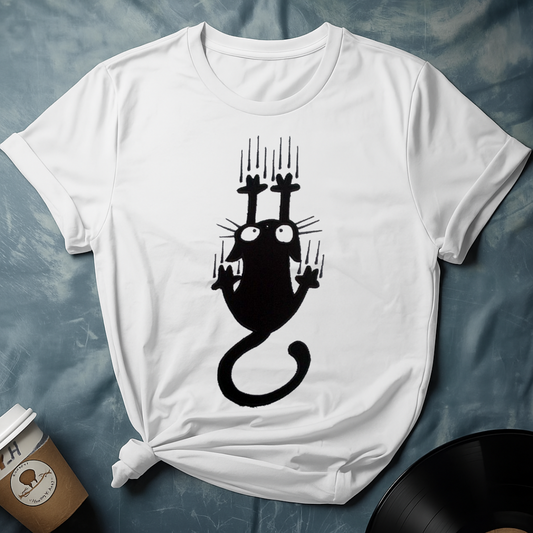 Clinging Cat T-Shirt