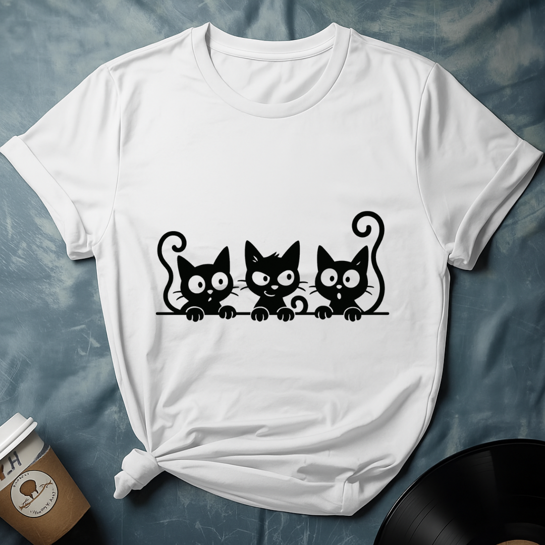 Triple Threat Cats T-Shirt