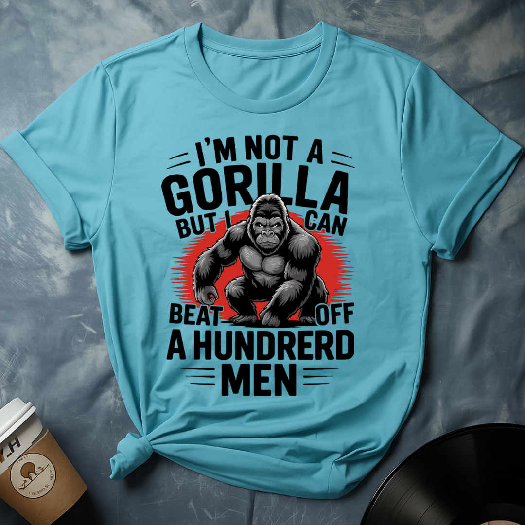 Gorilla Beats 100 Men T-Shirt