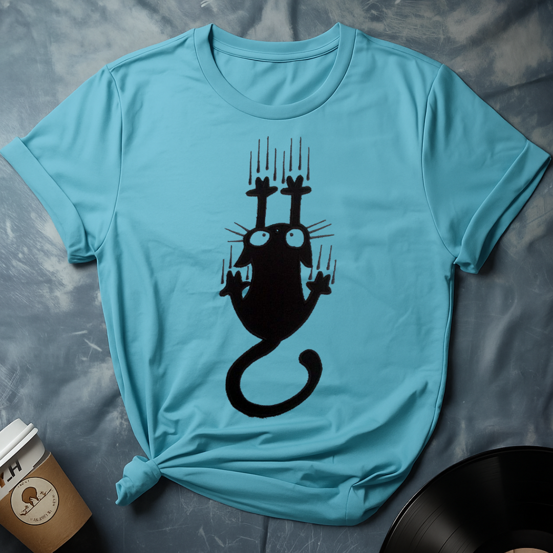 Clinging Cat T-Shirt