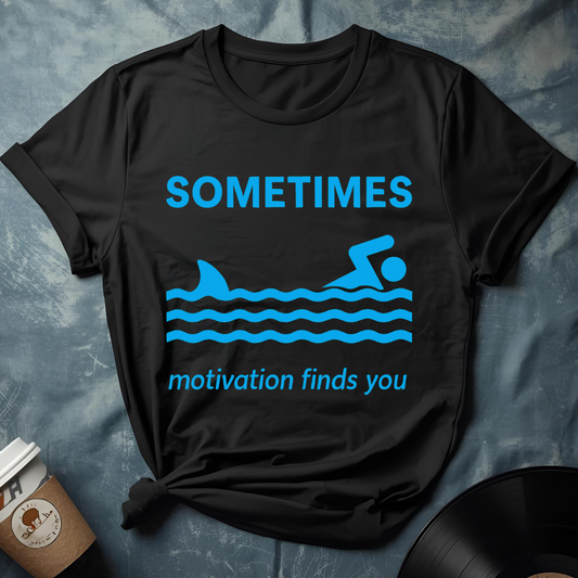 Sometimes Motivation Finds You T-Shirt