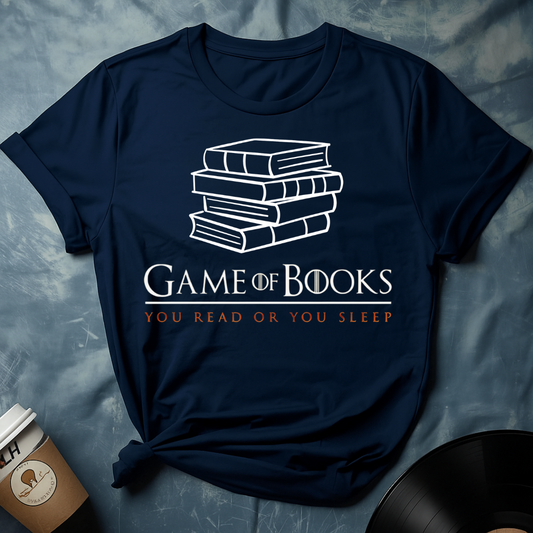 Game of Books T-Shirt (GOT Style Font)