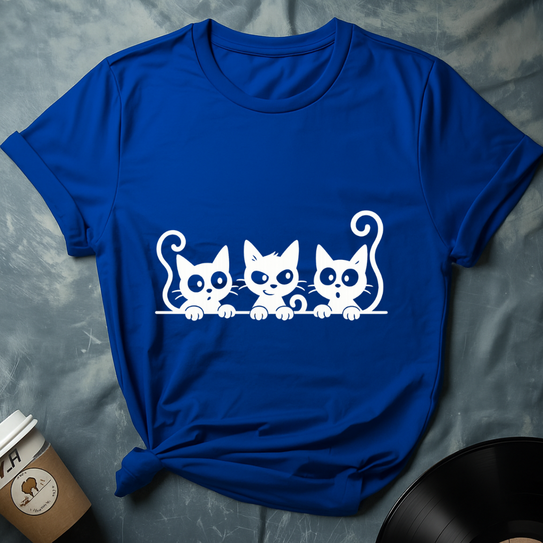 Triple Threat Cats T-Shirt