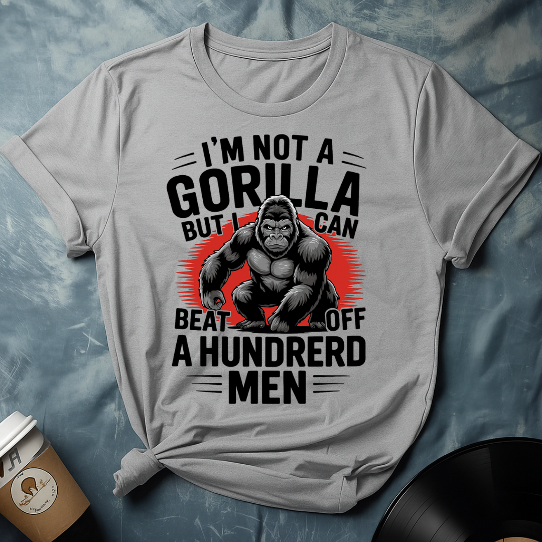 Gorilla Beats 100 Men T-Shirt