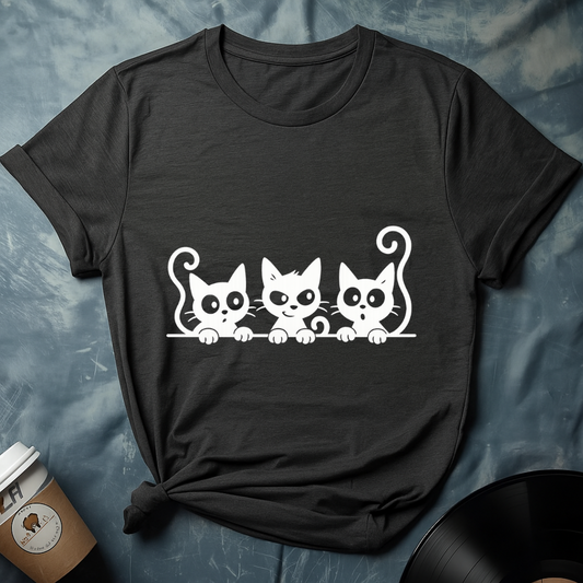Triple Threat Cats T-Shirt
