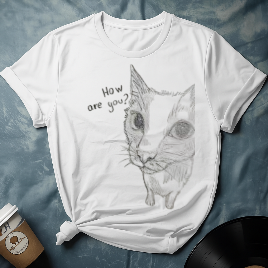How Are You Cat T-Shirt